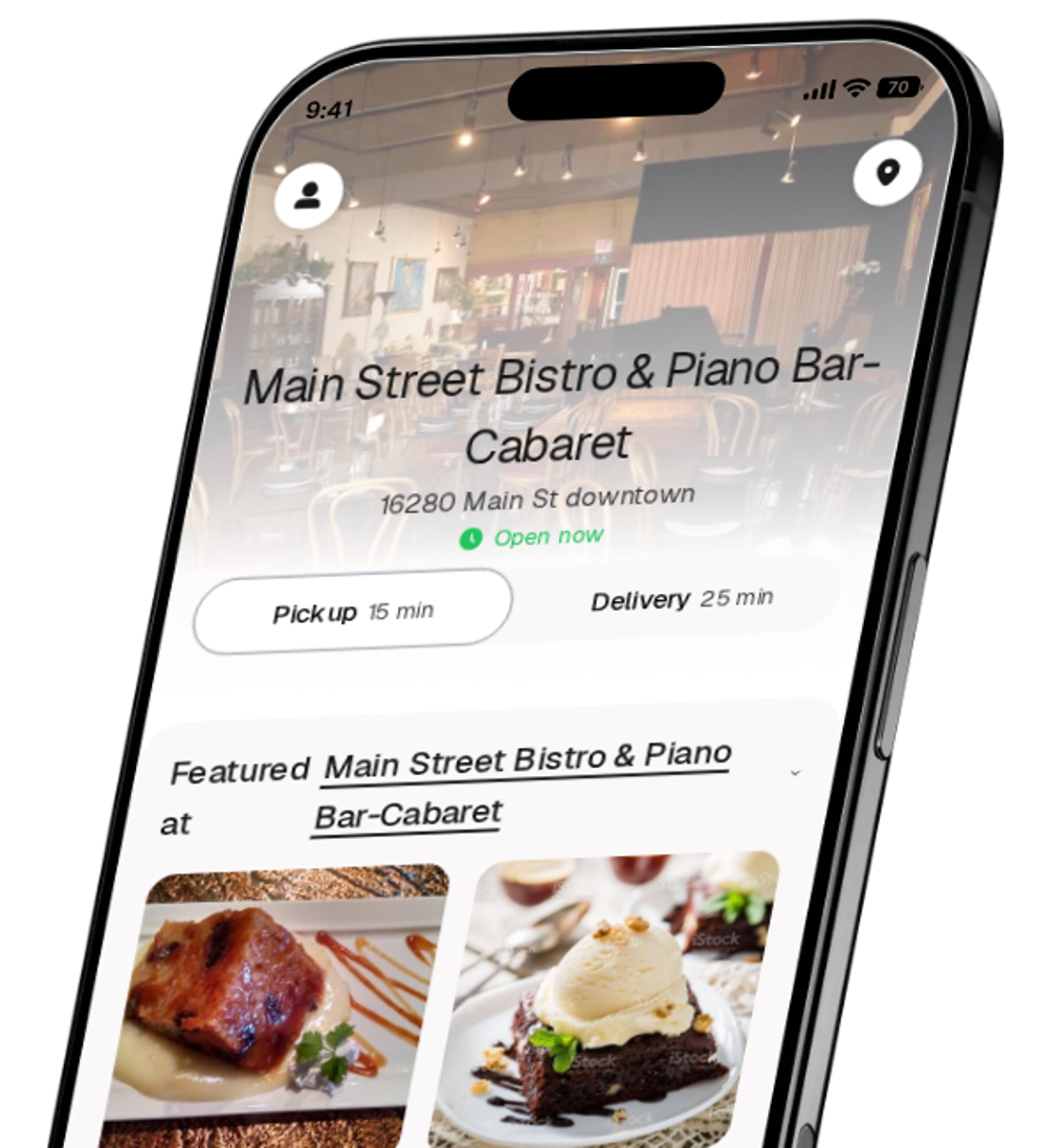 Main Street Bistro & Piano Bar-Cabaret app preview